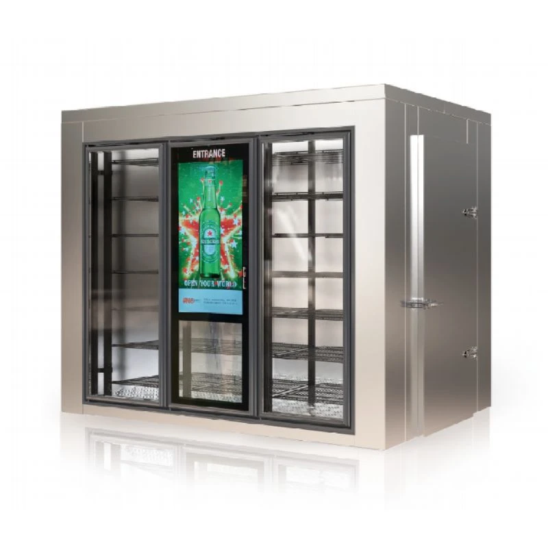 Advertising Glass Door Freezer