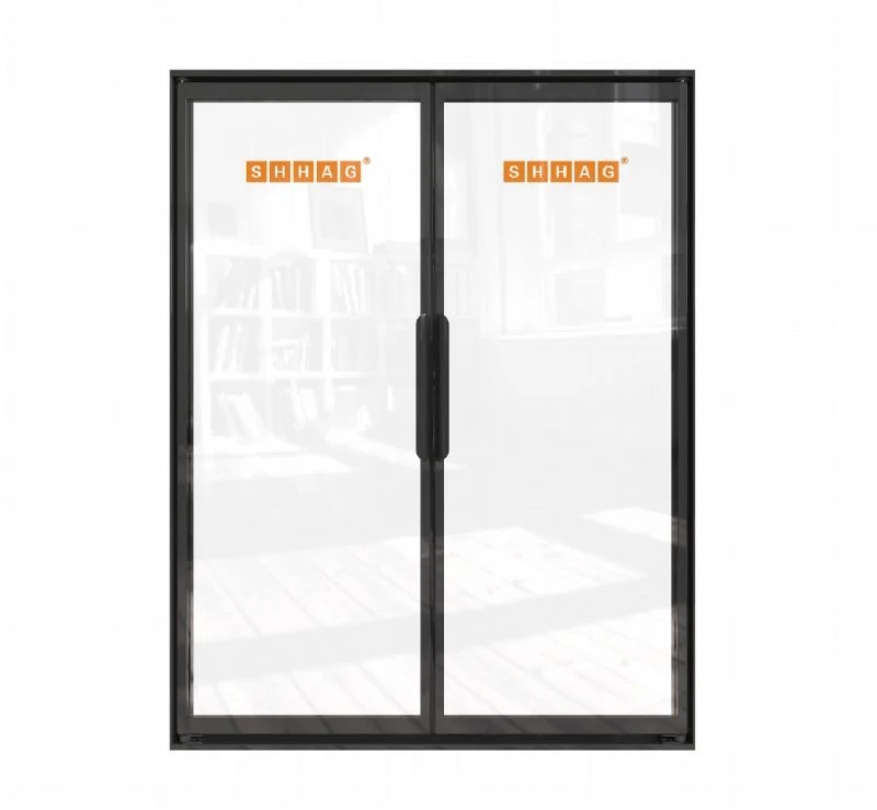 Convenience Store Beverage Glass Door