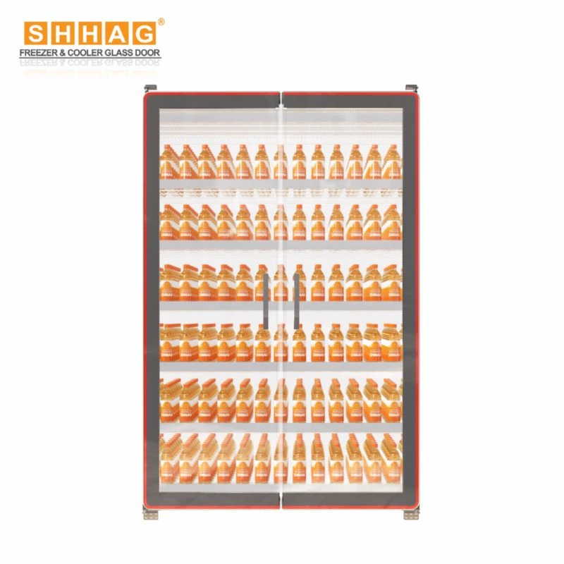 Glass Door Ice Cream Freezer