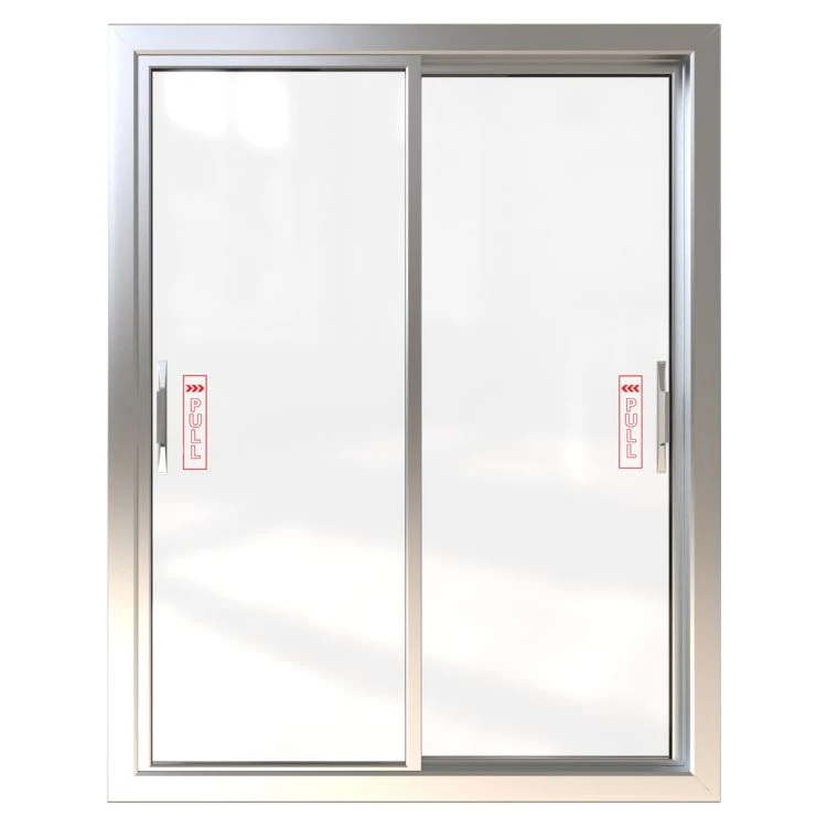 Heated Sliding Glass Door