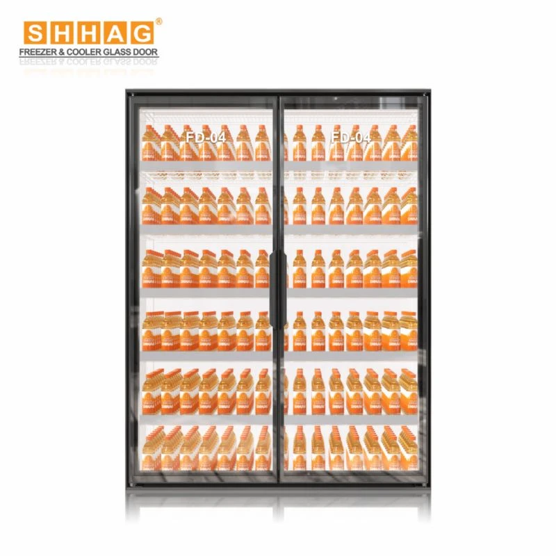 Triple Tempered Glass Door
